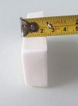 99.3% Alumina Crucible for Lab Use (100x40x20MM)