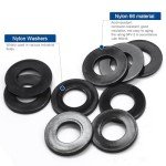NINDEJIN Metric Flat Washer Assortment Kit (465 Pieces)