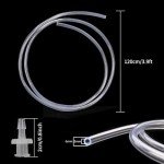 2pcs 100ml Plastic Syringe with Tubing and Connectors