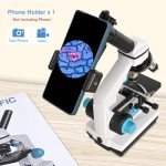 HSL 40X-2000X Monocular Microscope Kit for Kids