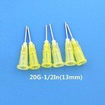 10-Pack Squeeze Bottles with 20G Needles and Caps