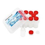 Vitorinca Sterile Empty Glass Vials - 20 Pack