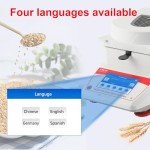 UXILAII Scientific Moisture Analyzer with Touch Screen