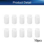 Bettomshin 10Pk 250ml Food Grade Plastic Bottles