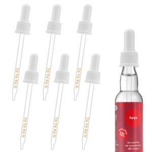 Glass Dropper Pipettes for SodaStream Flavors (6 Pack)