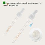 Glass Dropper Pipettes for SodaStream Flavors (6 Pack)