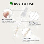 Glass Dropper Pipettes for SodaStream Flavors (6 Pack)