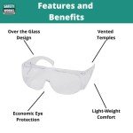Economical Clear Safety Glasses by Safety Works