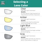 Economical Clear Safety Glasses by Safety Works