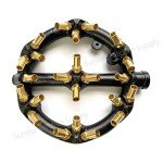 Jet Burner with 23 Tips for Natural Gas