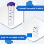 25 Cryogenic Vials with Blue Caps - 1.0ml