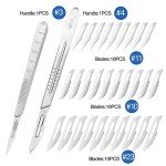 32PCS Surgical Scalpel Set with Handles