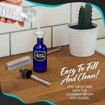 48PK Cobalt Blue Glass Bottles with Droppers