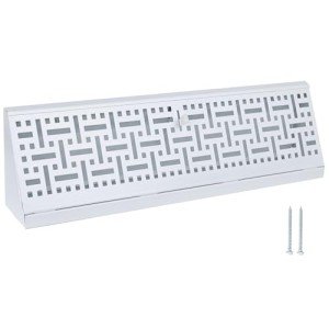 Flowild 18-Inch Wicker Baseboard Vent Cover