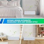 Flowild 18-Inch Wicker Baseboard Vent Cover