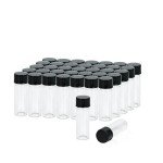 100 Pack of 4 ml Borosilicate Glass Vials
