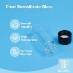 100 Pack of 4 ml Borosilicate Glass Vials