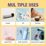 20 Pack of 5 Dram Glass Vials with Caps