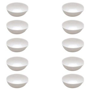 GSC International 150ml Porcelain Evaporating Dishes, Pack of 10