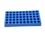 Stackable Vial Rack for 4ml/5ml Bottles - Blue