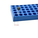 Stackable Vial Rack for 4ml/5ml Bottles - Blue