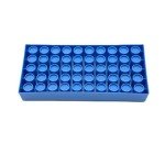 Stackable Vial Rack for 4ml/5ml Bottles - Blue