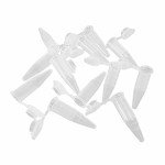 50 Pcs Clear Plastic Centrifuge Test Tubes
