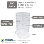 SPL Sterile Petri Dish with 3 Vent Lids