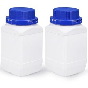 Wide Mouth Plastic Bottles 20oz - 2 Pack