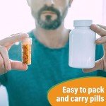 300 Pcs Clear Plastic Sample Bottles with Caps