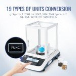LACHOI 500g Digital Lab Analytical Balance Scale