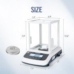 LACHOI 500g Digital Lab Analytical Balance Scale