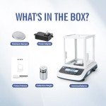 LACHOI 500g Digital Lab Analytical Balance Scale