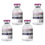 EDNA Labs 30 ml Reconstitution Solution Vials - 4 Pack
