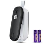 FEPPO Mini Bag Sealer with Cutter for Storage