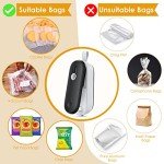 FEPPO Mini Bag Sealer with Cutter for Storage