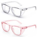 Clear Anti-Fog Safety Glasses for Men and Women