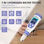7-in-1 Hydrogen Water Tester and pH Meter