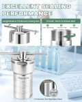 200ml PTFE Lined Hydrothermal Synthesis Reactor 304SS
