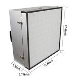 Laminar Flow Hood with H14 HEPA Filter Unit