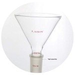 Laboy Glass Powder Funnel 75mm Top O.D
