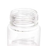 4 Pack 250ml Borosilicate Glass Lab Storage Bottles