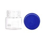 4 Pack 250ml Borosilicate Glass Lab Storage Bottles