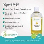Soapeauty Polysorbate 20 - Pure Cosmetic Emulsifier