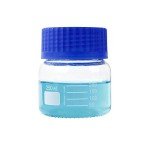 6 Pack 250 mL Wide Mouth Glass Lab Bottles