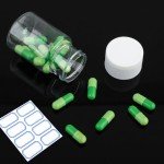 30ml Clear Plastic Pill Bottles - 4 Pack