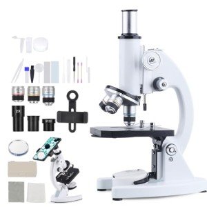 2000X LED Microscope Kit for Kids & Adults