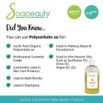 Soapeauty Polysorbate 20 - Pure Cosmetic Emulsifier