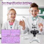 2000X LED Microscope Kit for Kids & Adults