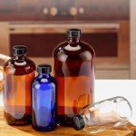 12-Pack Black Poly Seal Screw Caps for Bottles